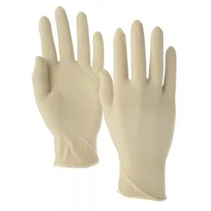 Disposable Latex Gloves (Box of 100)