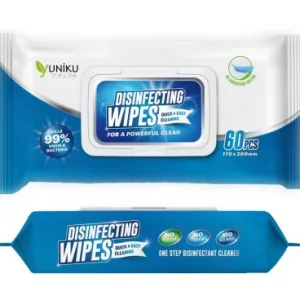 Disinfectant Wipes (60/pk)