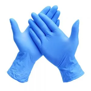 Disposable Blue Nitrile/Nitech Gloves (Box of 100)