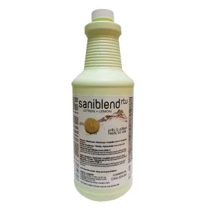 *Saniblend RTU- Cleaner - Deodorizer - Disinfectant - Ready to Use - Lemon - (950 ml) -APPROVED FOR USE AGAINST COVID-19