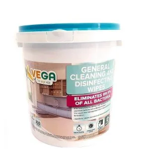 VEGA ALL PURPOSE CLEANING AND DISINFECTING WIPES (400 SHEETS)